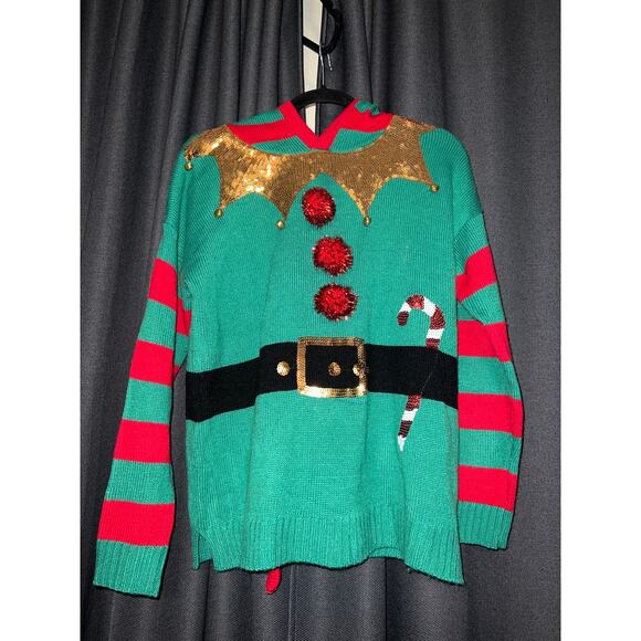 Ugly Christmas Sweater Xmas Size XS - Picture 1 of 3
